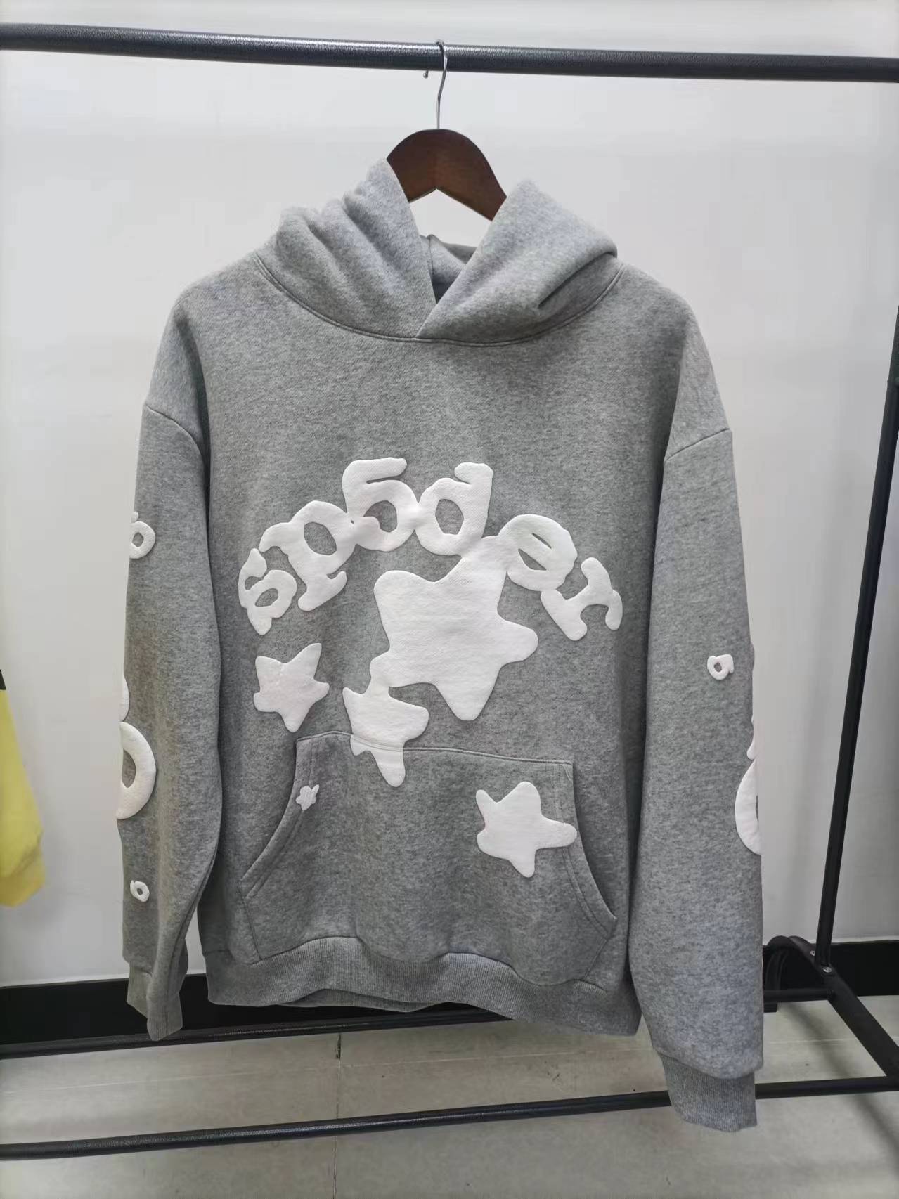 Custom Logo Top Quality 100% Cotton Puff Printing 430gsm Hoodies Sweatshirts Graphic Hoodies Y2K Casual Men Pullover Hoodie
