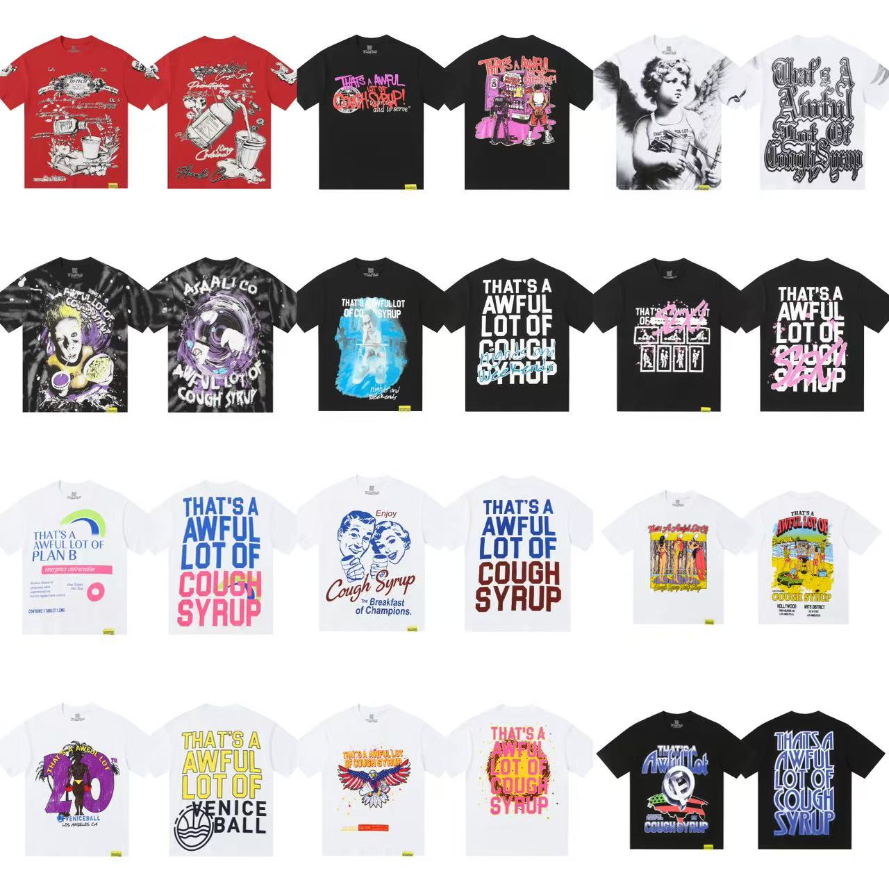 Top Quality 100% Cotton Men's Clothing Tshirts 300gsm Streetwear Puff Printing Tshirt for Men