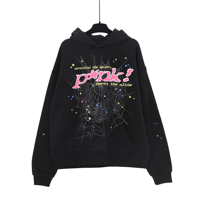 Custom Logo Top Quality 100% Cotton Puff Printing 430gsm Hoodies Sweatshirts Graphic Hoodies Y2K Casual Men Pullover Hoodie