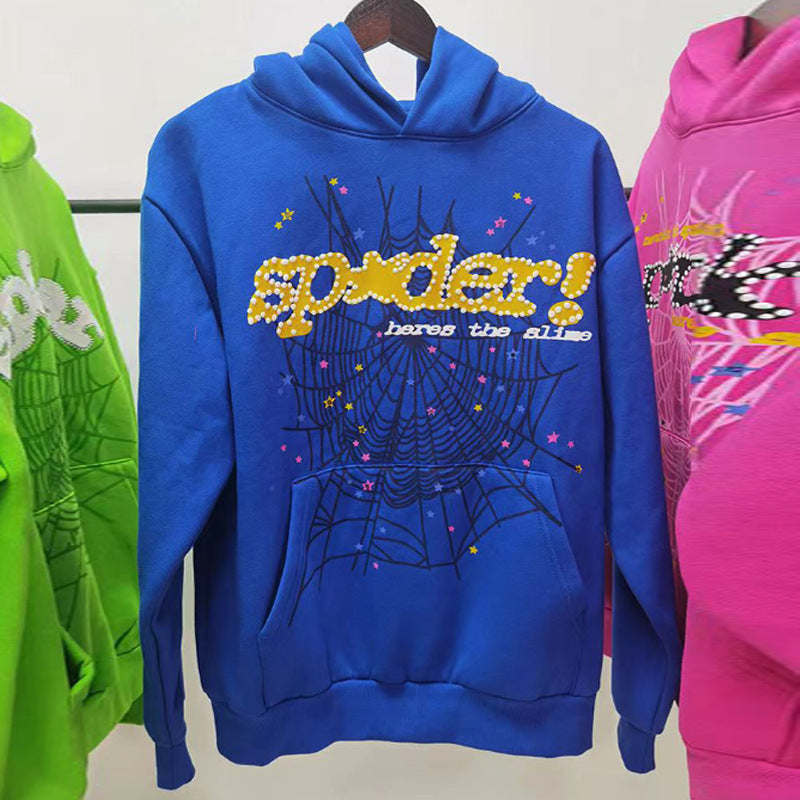 Custom Logo Top Quality 100% Cotton Puff Printing 430gsm Hoodies Sweatshirts Graphic Hoodies Y2K Casual Men Pullover Hoodie