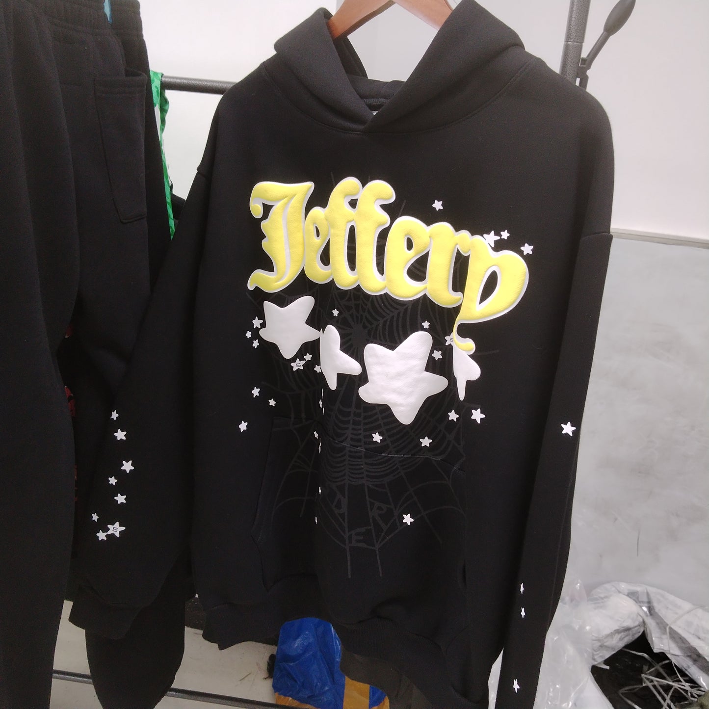 Custom Logo Top Quality 100% Cotton Puff Printing 430gsm Hoodies Sweatshirts Graphic Hoodies Y2K Casual Men Pullover Hoodie