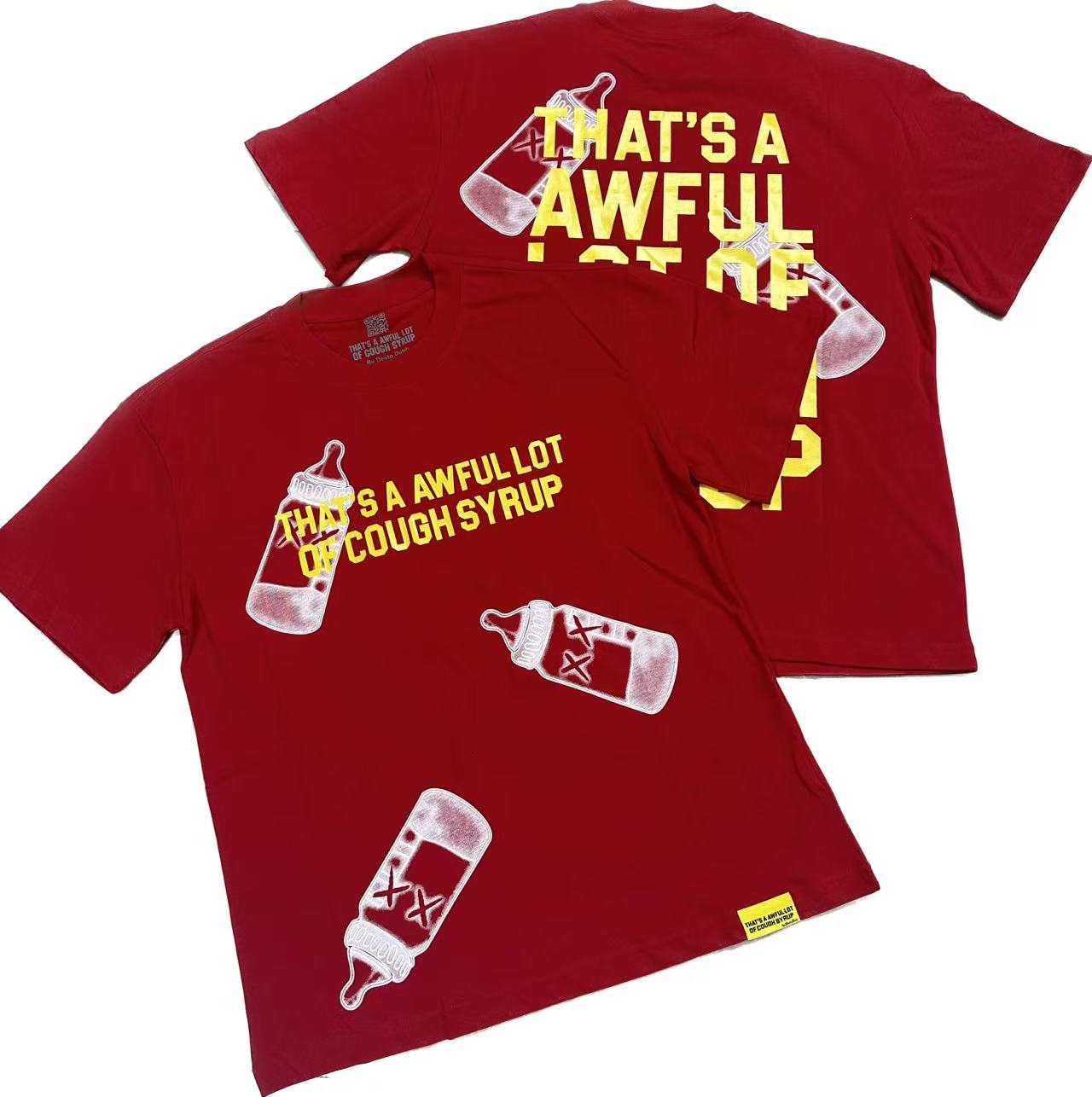 Top Quality 100% Cotton Men's Clothing Tshirts 300gsm Streetwear Puff Printing Tshirt for Men