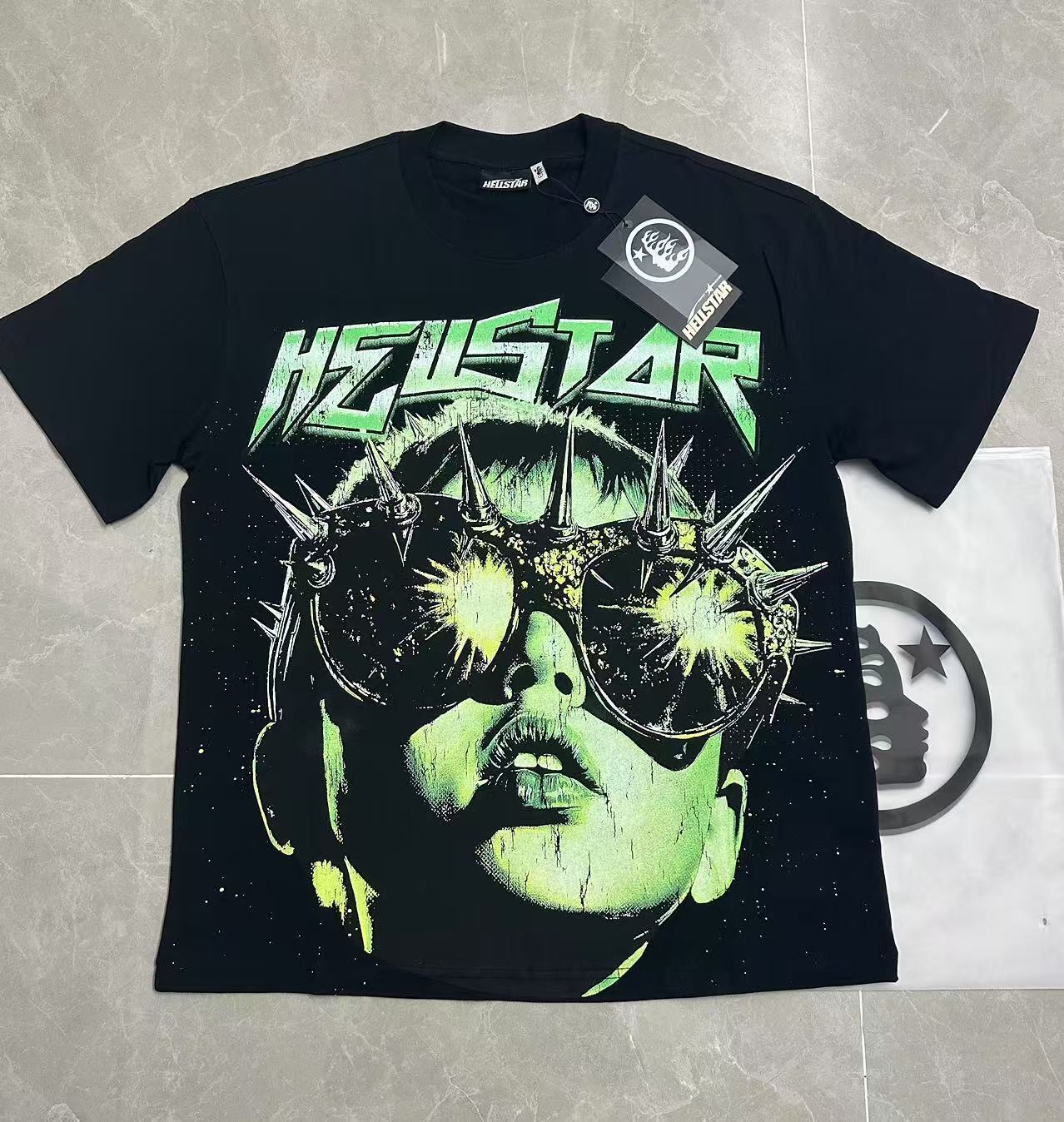 Top Quality Tshirts Men's Clothing Cotton Sweatshirts Pullover Streetwear Puff Printing T-shirt Men