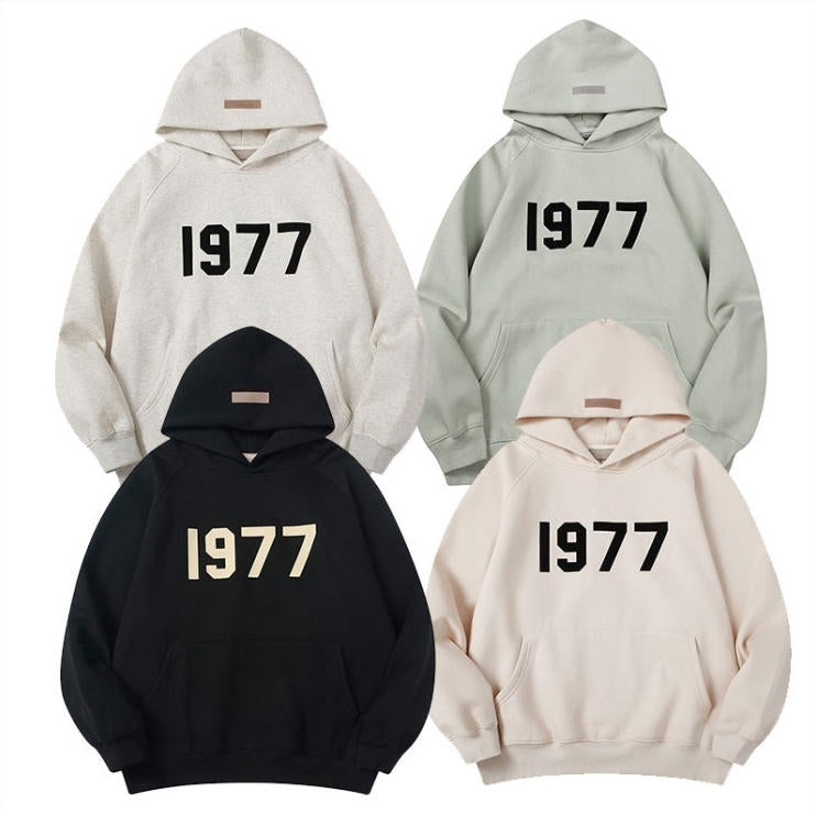 Ess Hoodies and Sweatpants Set High Quality Men's Tracksuits 100% Cotton Sweatshirts Pullover Streetwear Hoodie for Men