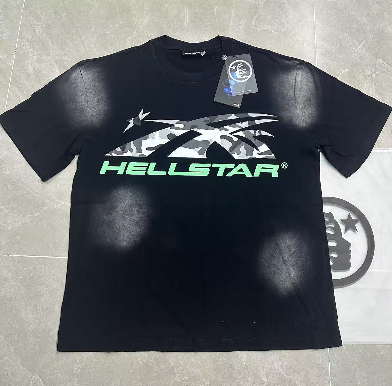 Top Quality Tshirts Men's Clothing Cotton Sweatshirts Pullover Streetwear Puff Printing T-shirt Men