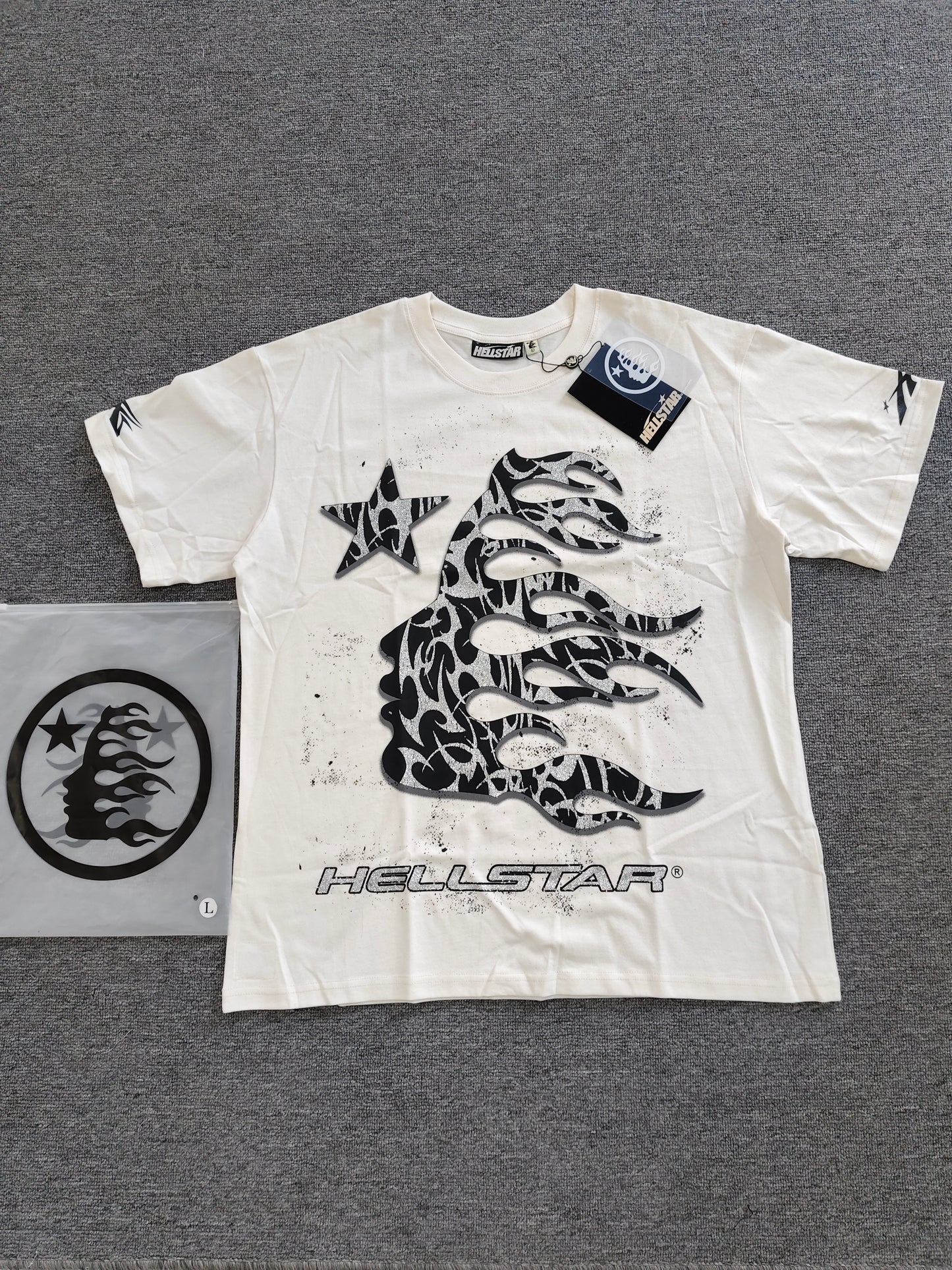 Top Quality Tshirts Men's Clothing Cotton Sweatshirts Pullover Streetwear Puff Printing T-shirt Men