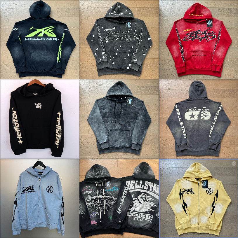 Top Quality 100% Cotton Puff Printing 430gsm Hoodies Sweatshirts Graphic Hoodies Casual Men Pullover Hoodie