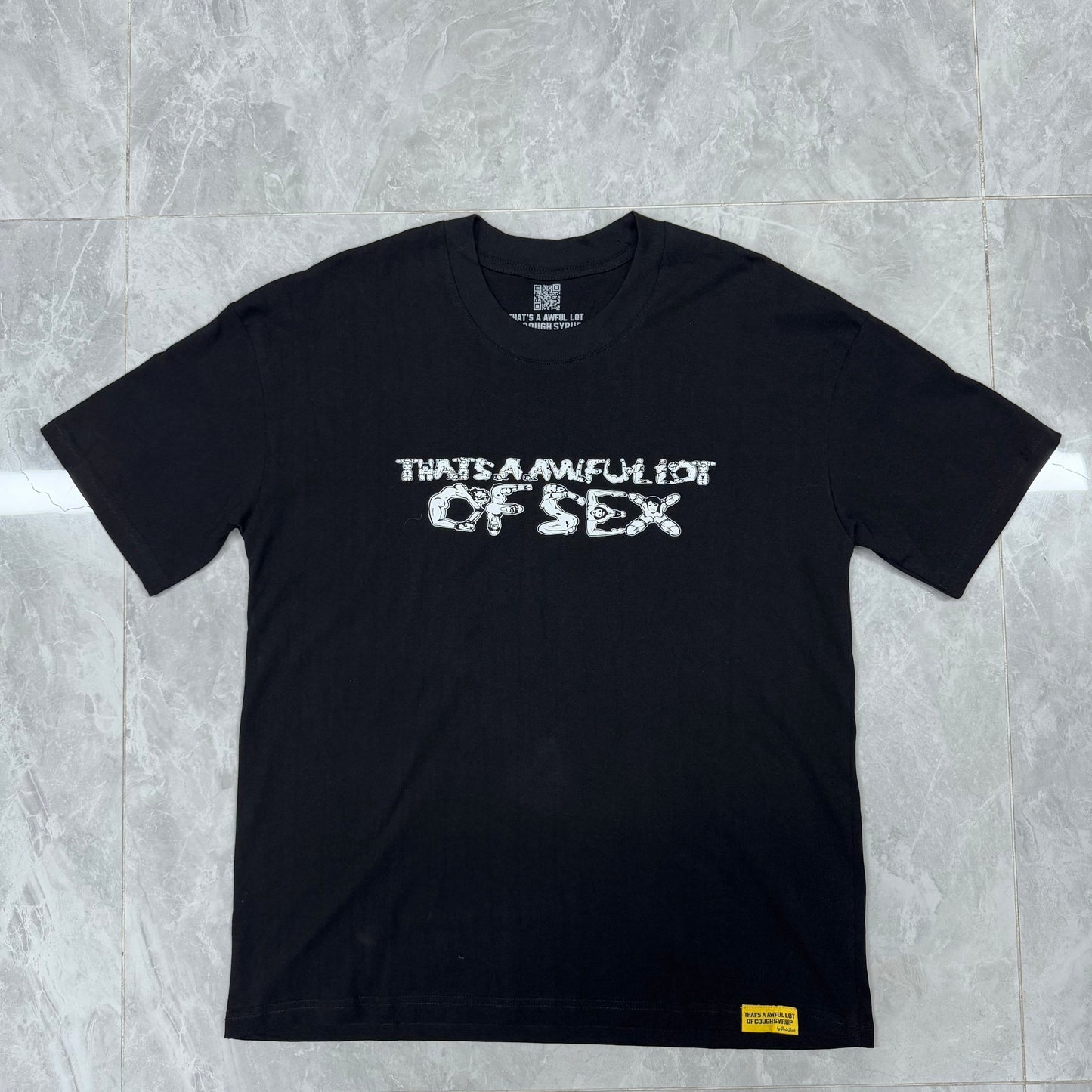 Top Quality Oversized Short Sleeve T-Shirts 100% Cotton Men's Clothing THAT'S a AWFUL LOT of COUGH SYRUP T Shirts for Men