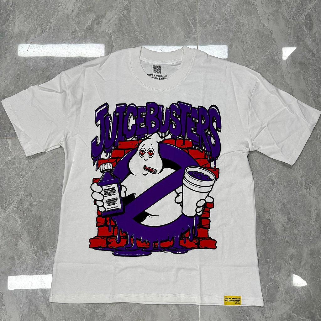 Top Quality Oversized Short Sleeve T-Shirts 100% Cotton Men's Clothing THAT'S a AWFUL LOT of COUGH SYRUP T Shirts for Men