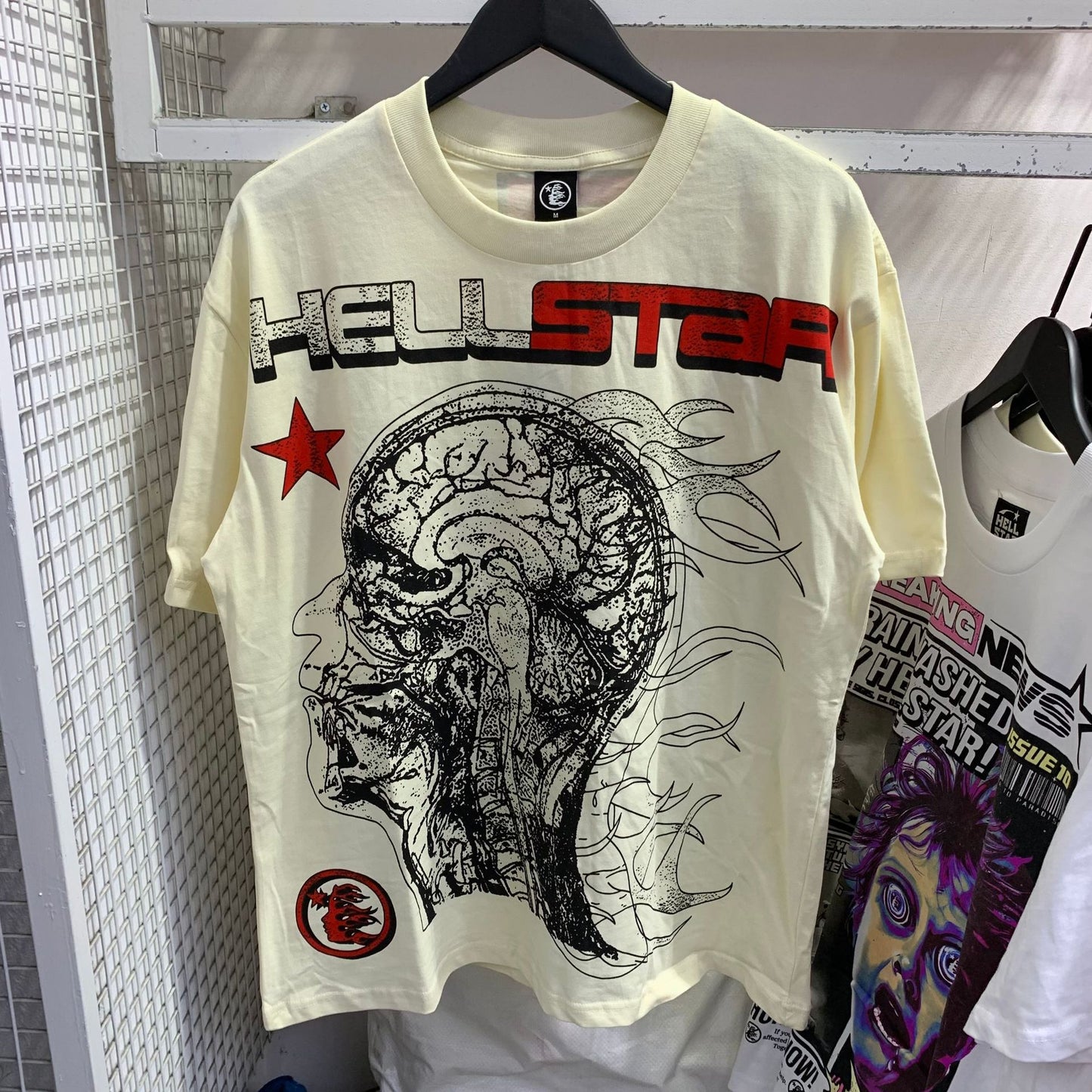 High Quality Men's T-shirts Fashion Trend Loose Thick Fabric Short Sleeve New T-shirt Big V T-shirt