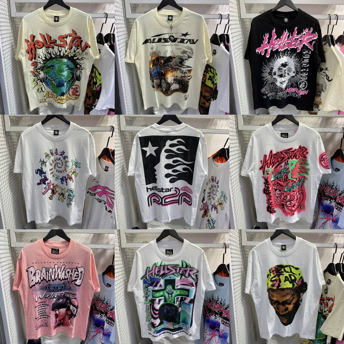 High Quality Men's T-shirts Fashion Trend Loose Thick Fabric Short Sleeve New T-shirt Big V T-shirt