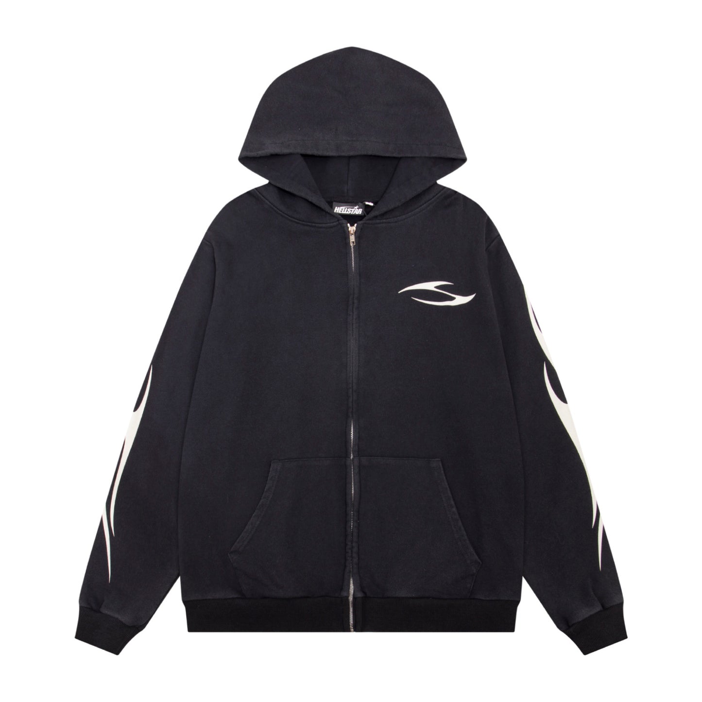 Top Quality 100% Cotton Puff Printing 430gsm Hoodies Sweatshirts Graphic Hoodies Casual Men Pullover Hoodie