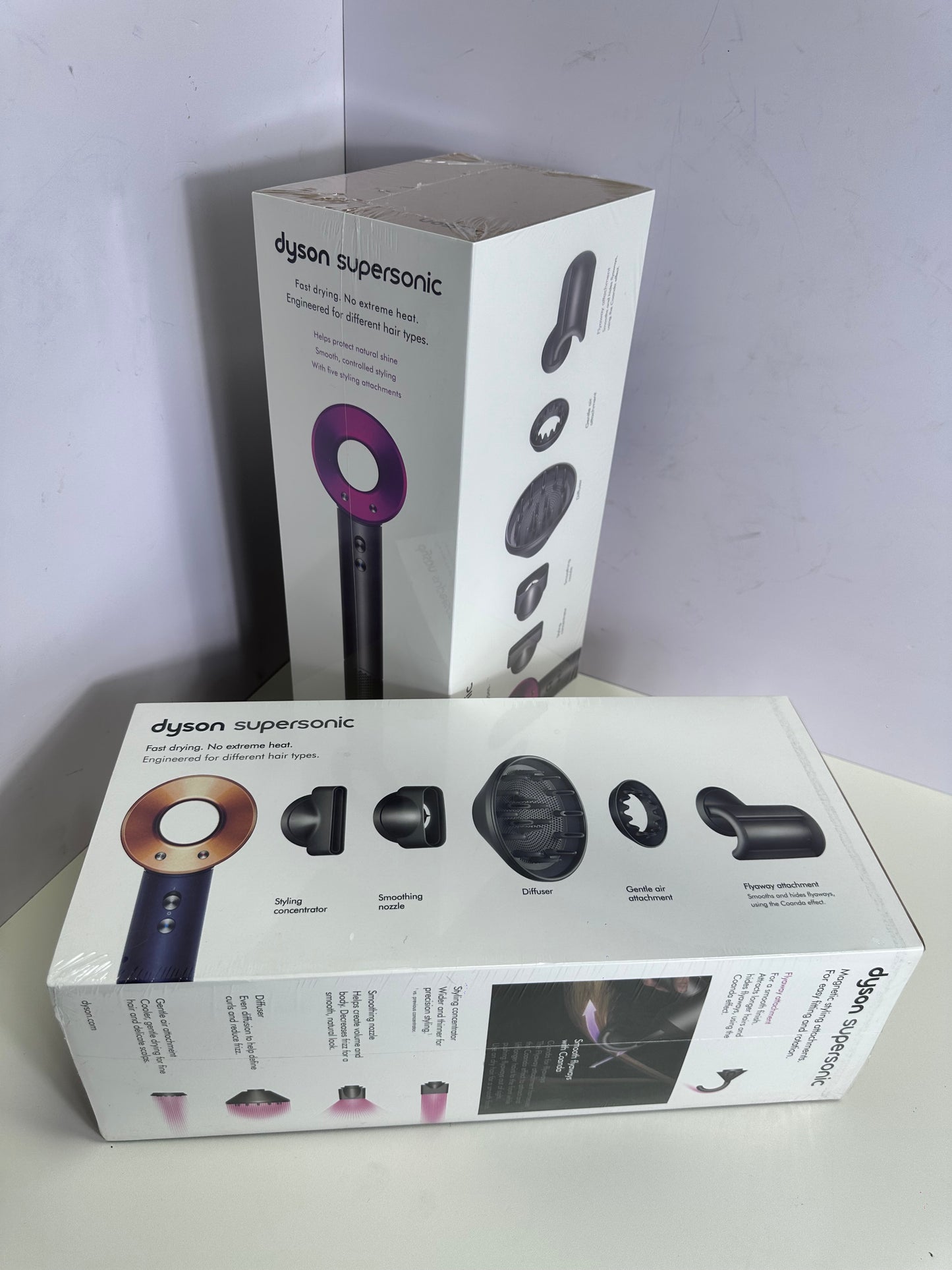 USA Warehouse 2-4 days Hair Dryer negative ion leafless With Accessories For Super Sonic Hair Dryer HD08