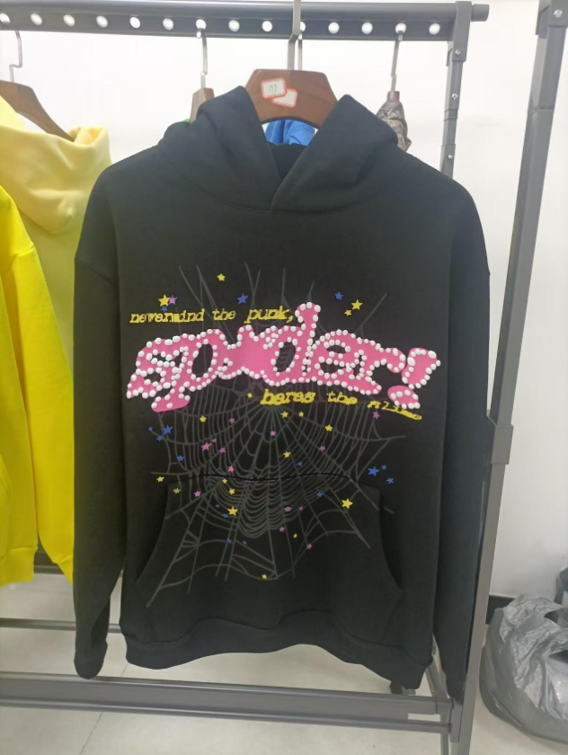 Top Quality Factory Price Puff Printing 430gsm Hoodies Sweatshirts Graphic Hoodies Y2K Casual Men Pullover SP Hoodie